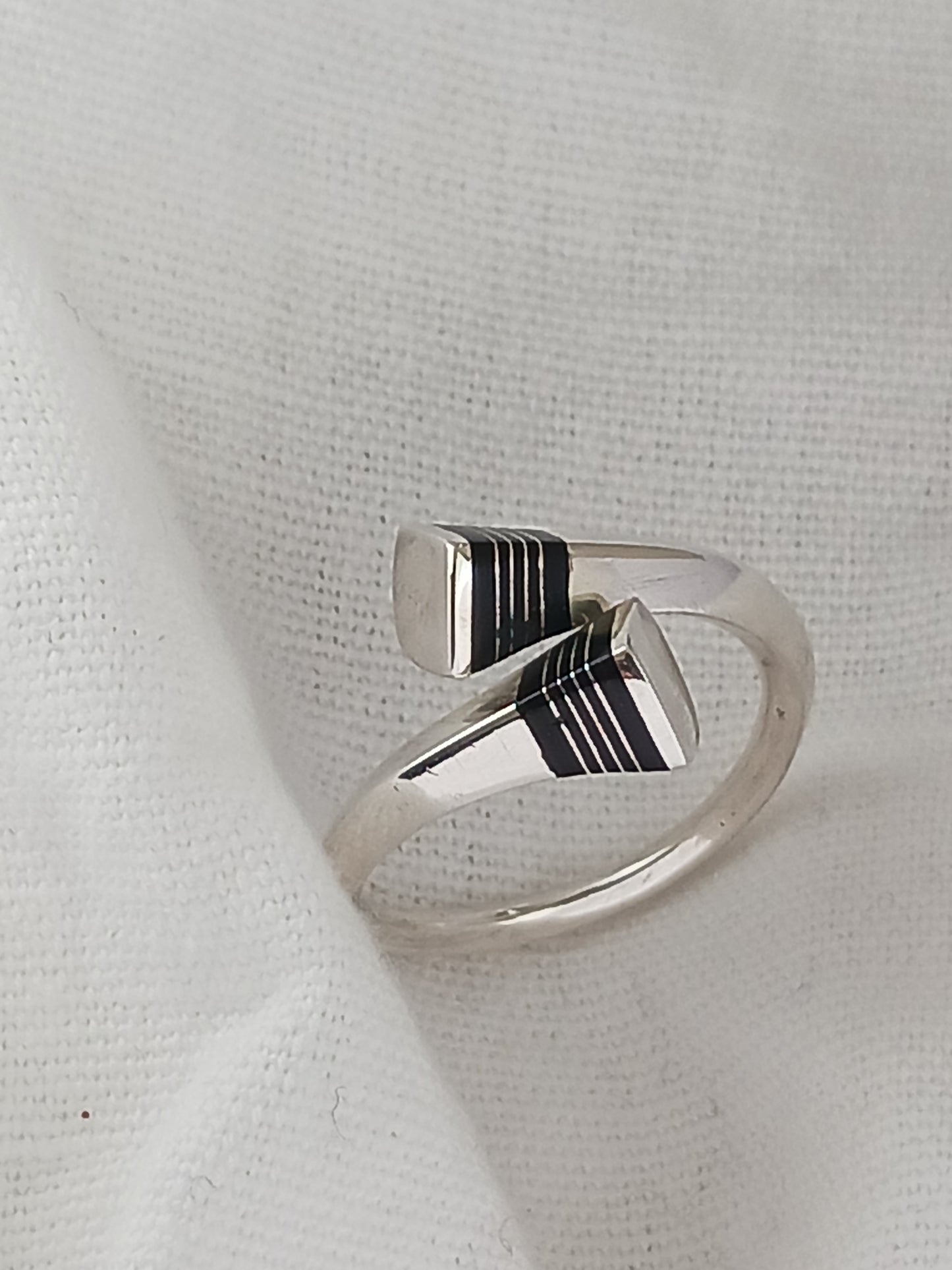 Bague touareg en argent massif