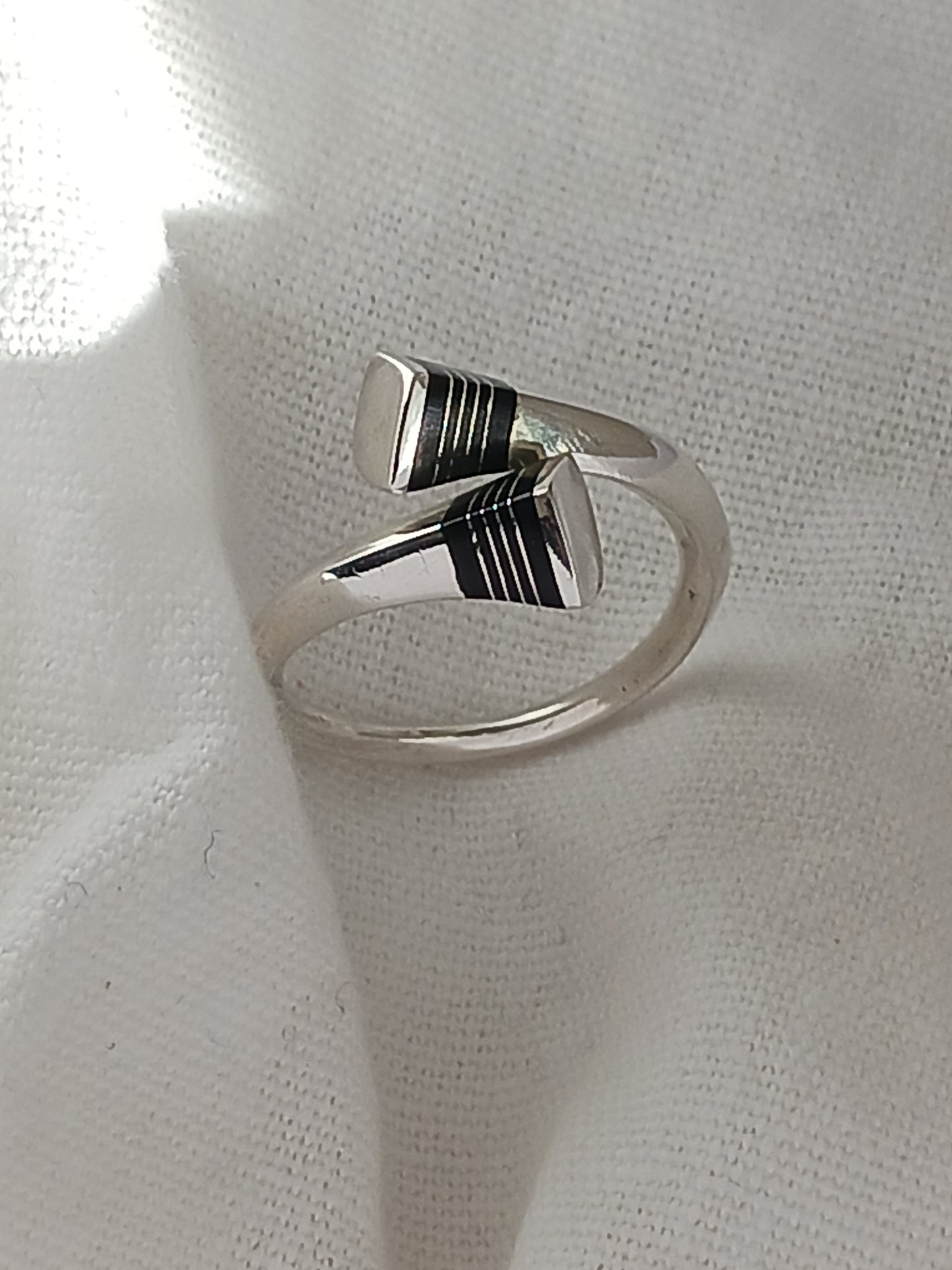 Bague touareg en argent massif