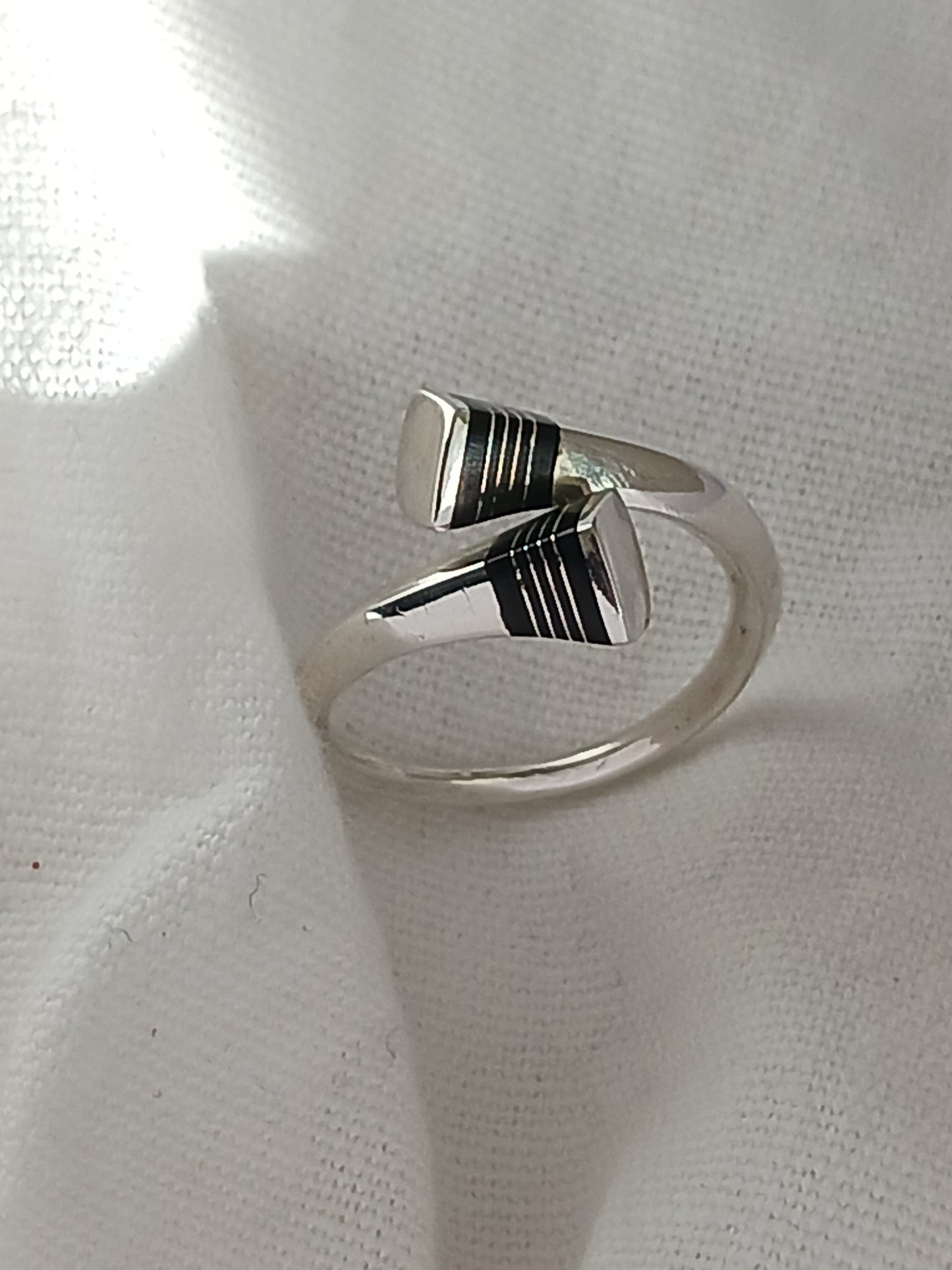 Bague touareg en argent massif