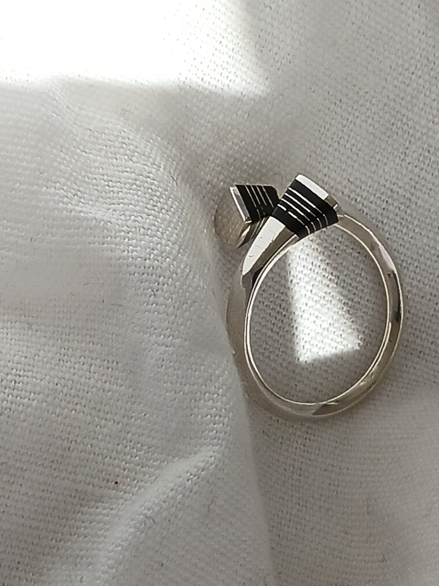 Bague touareg en argent massif