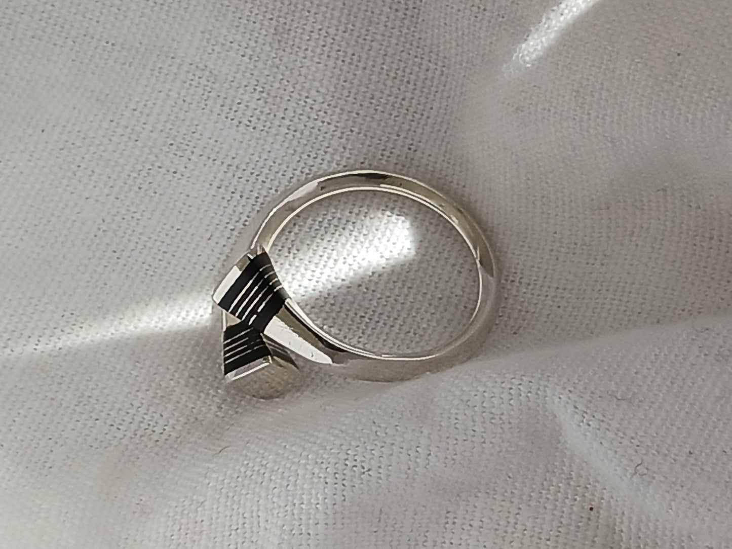 Bague touareg en argent massif