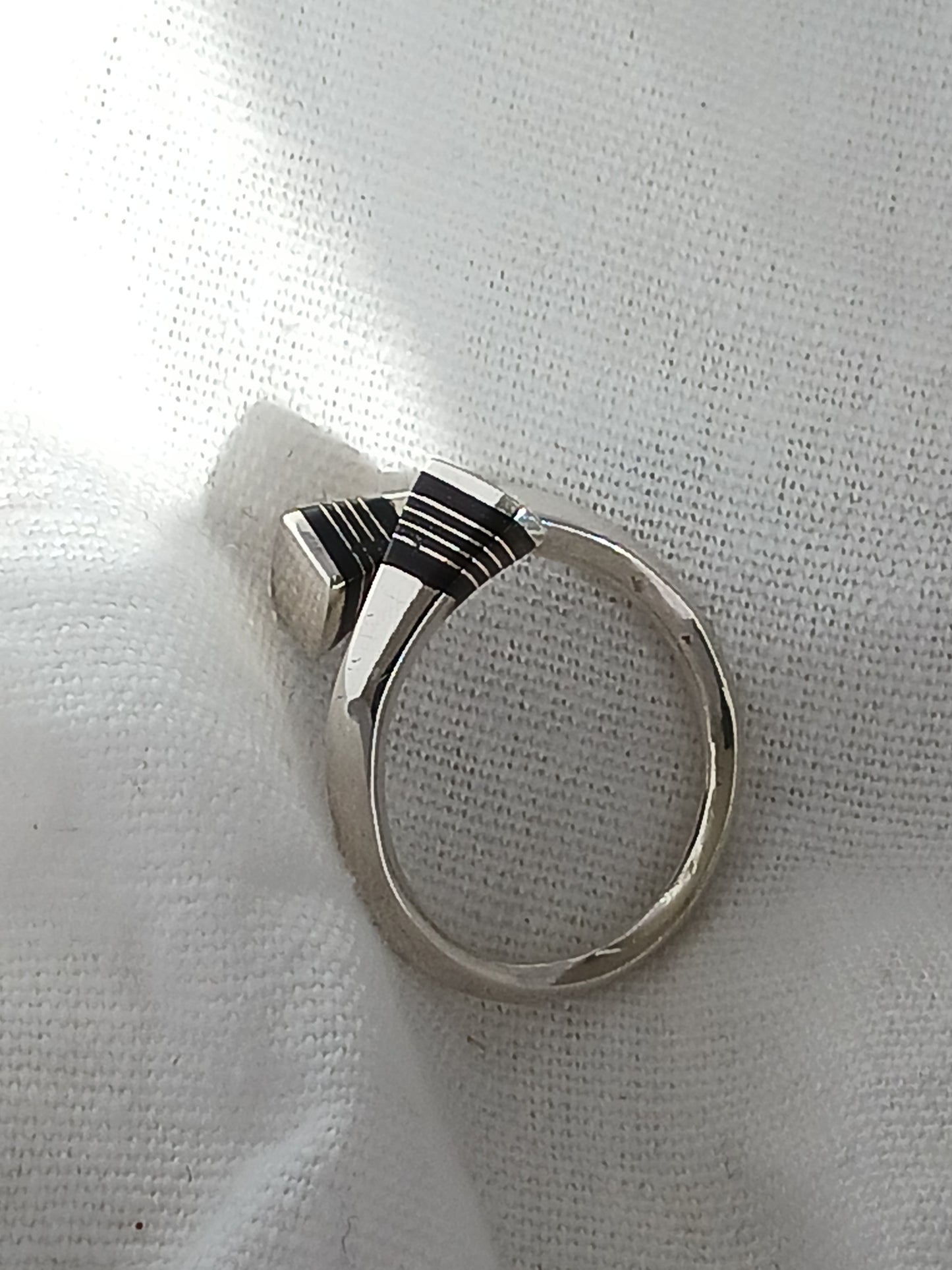 Bague touareg en argent massif