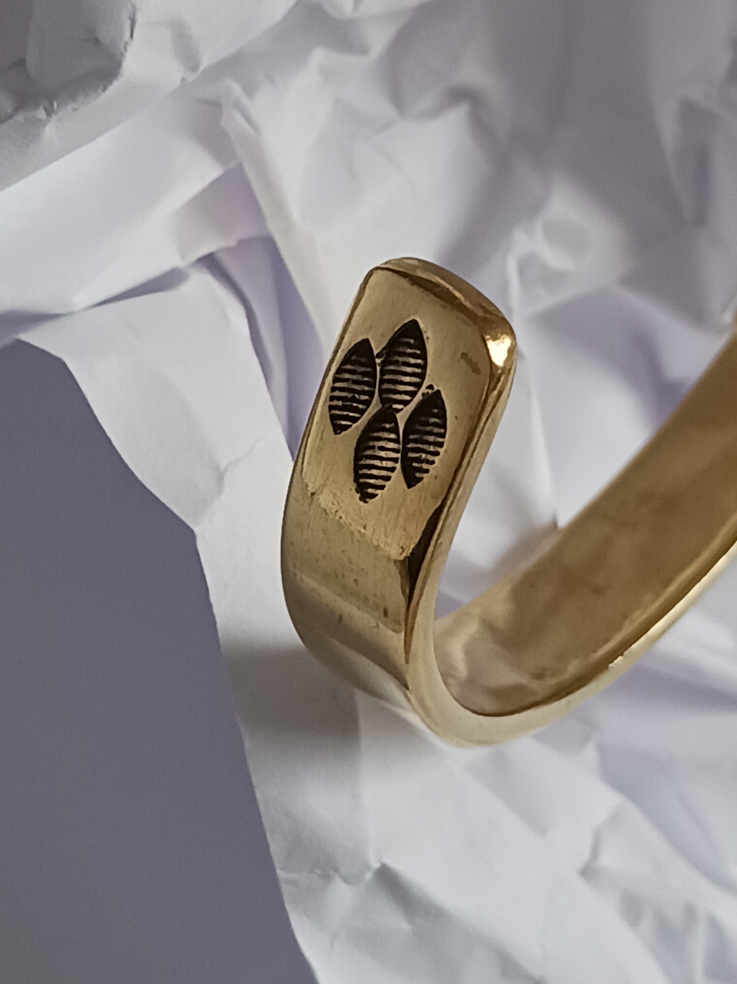 Bracelet touareg en bronze