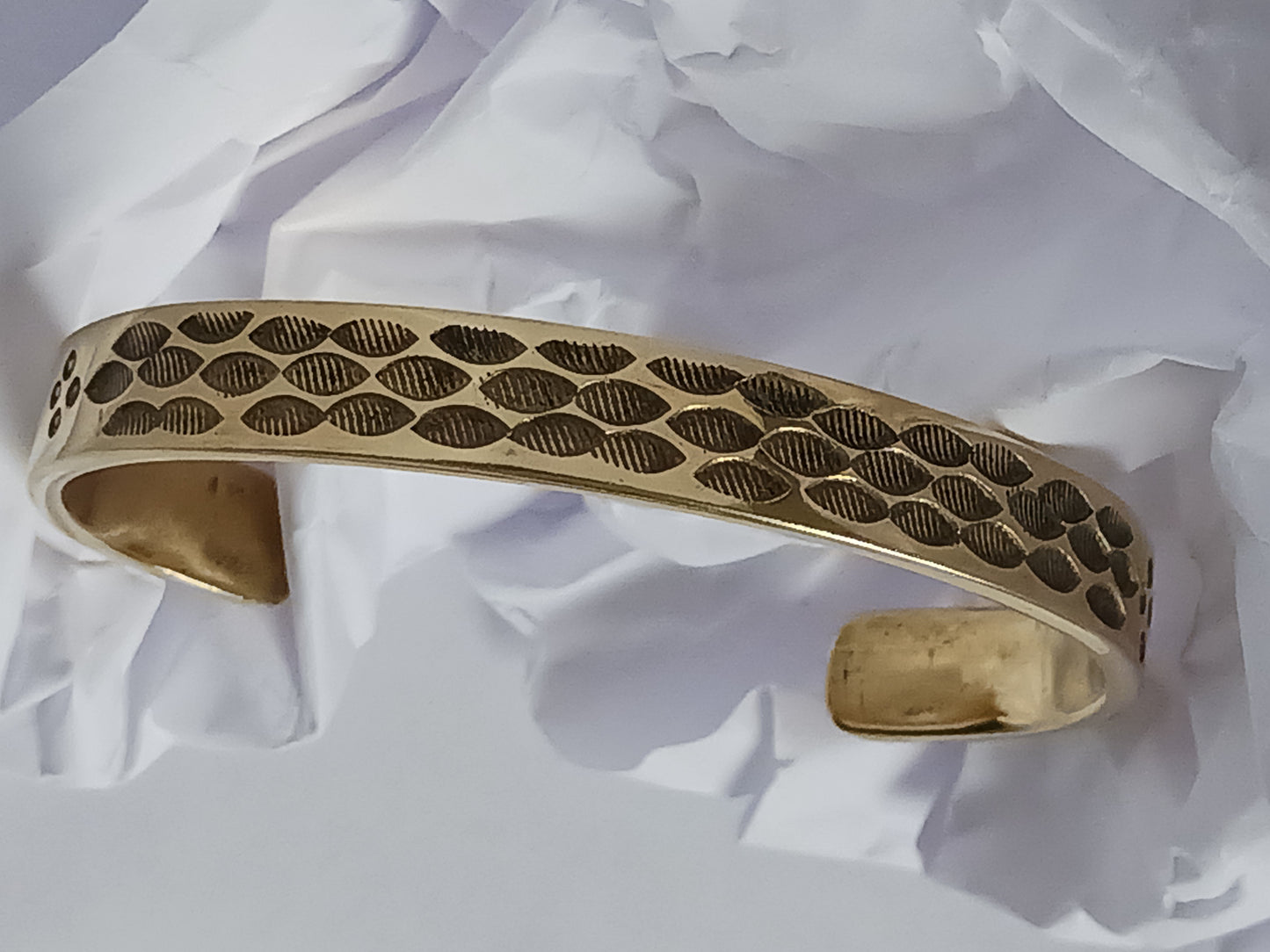 Bracelet touareg en bronze