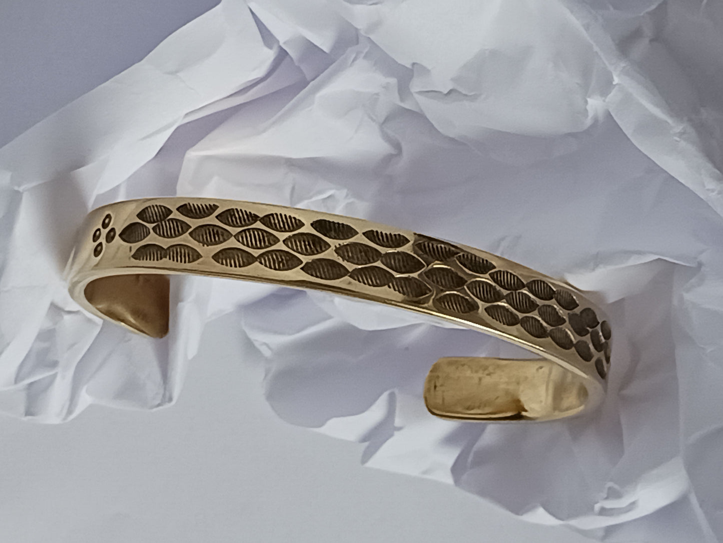 Bracelet touareg en bronze