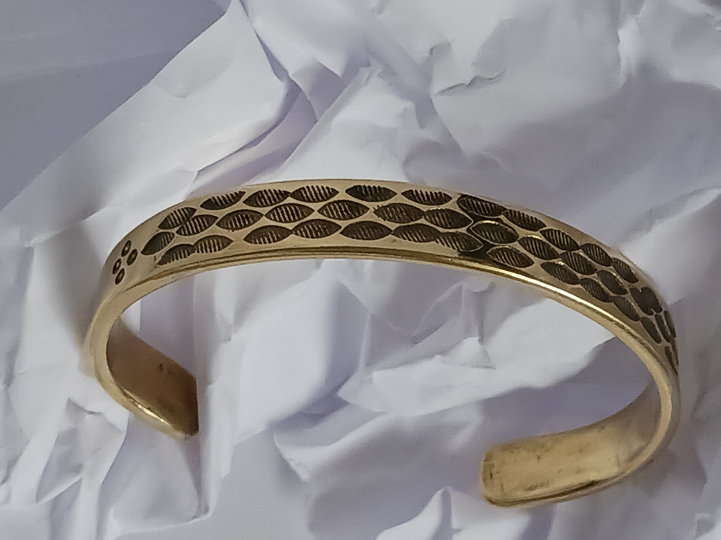 Bracelet touareg en bronze