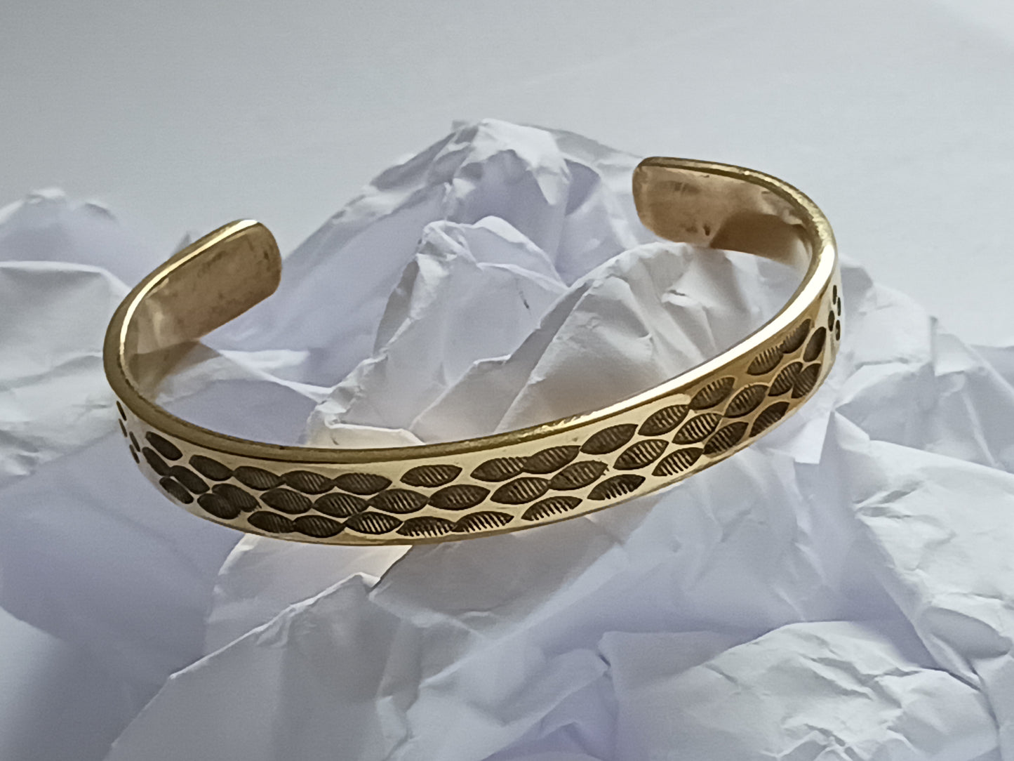 Bracelet touareg en bronze