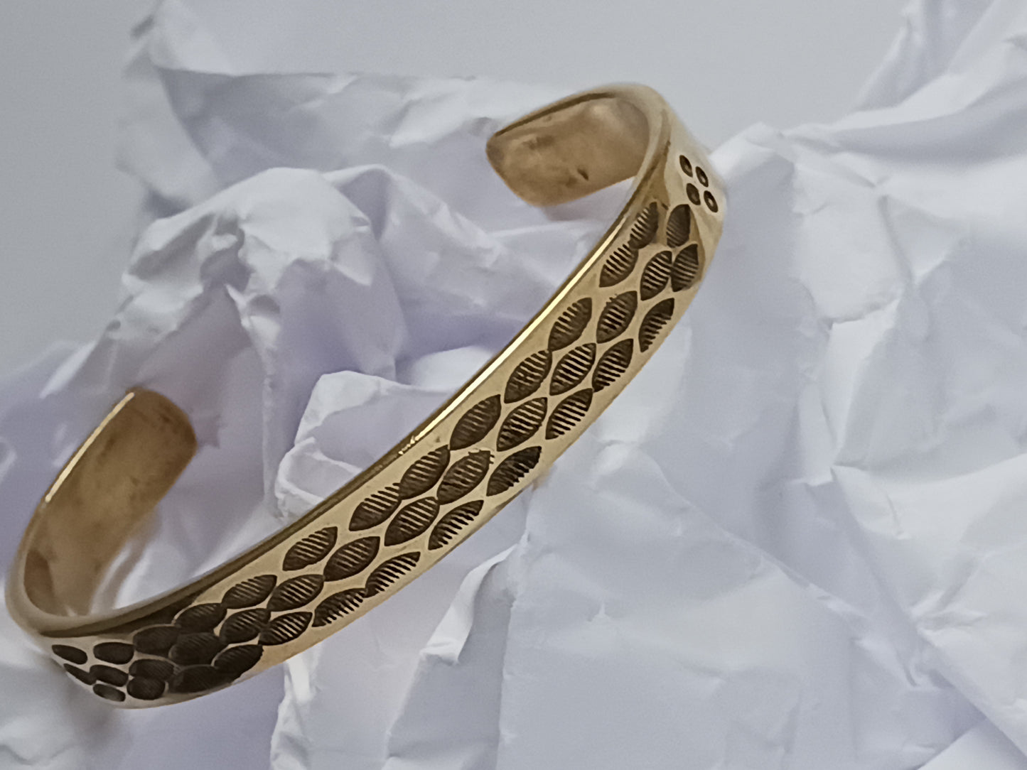 Bracelet touareg en bronze