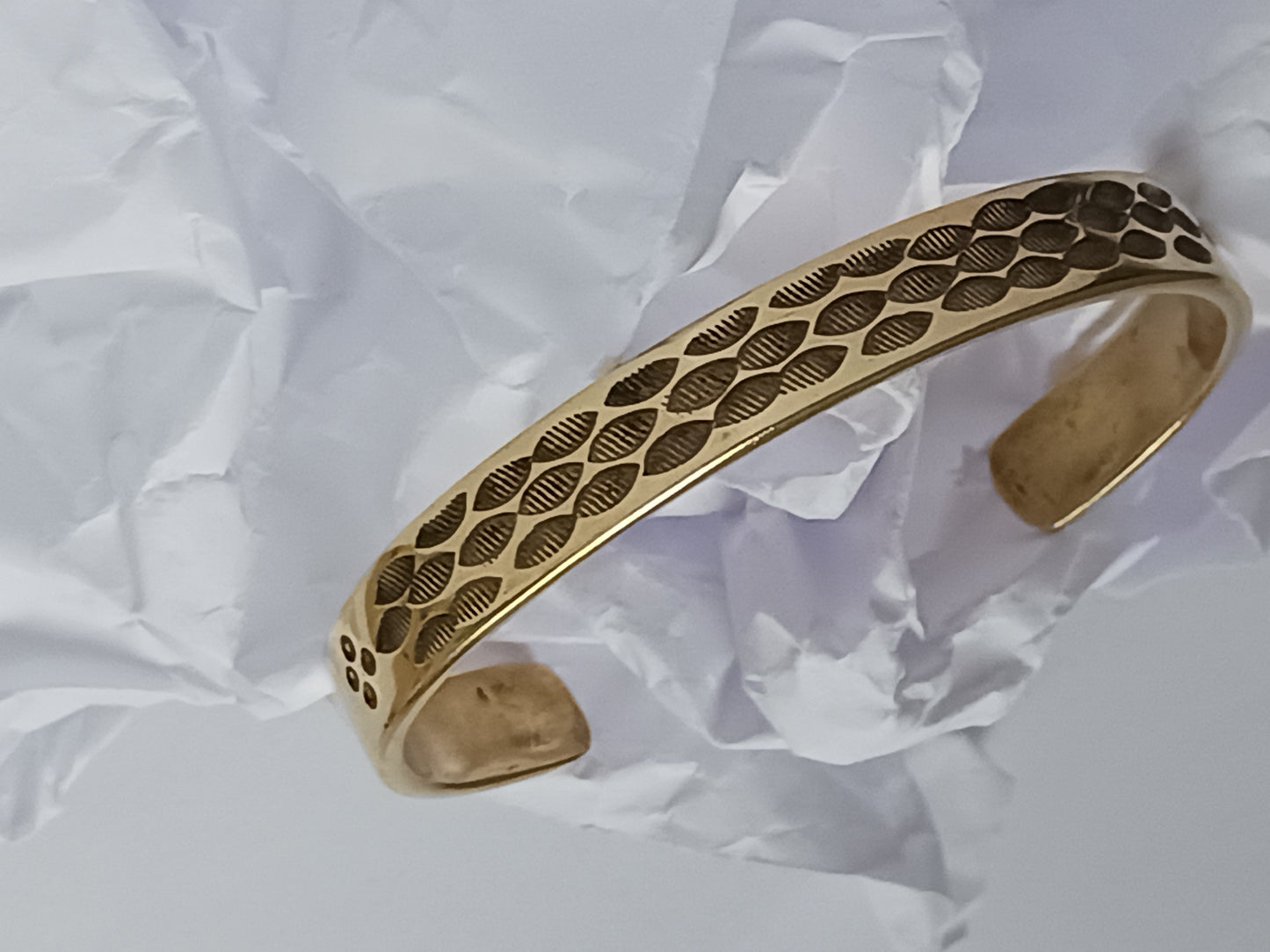 Bracelet touareg en bronze