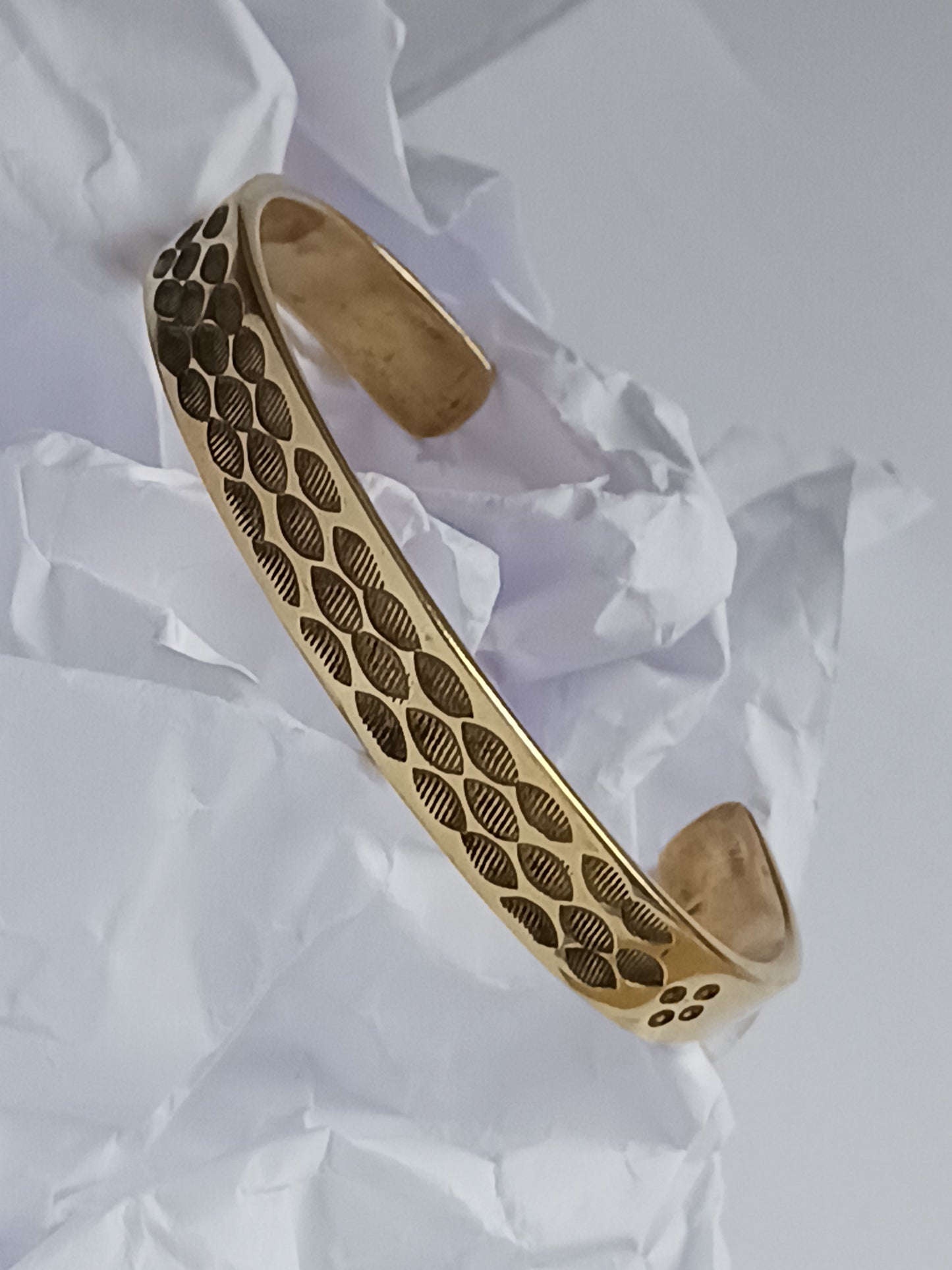 Bracelet touareg en bronze