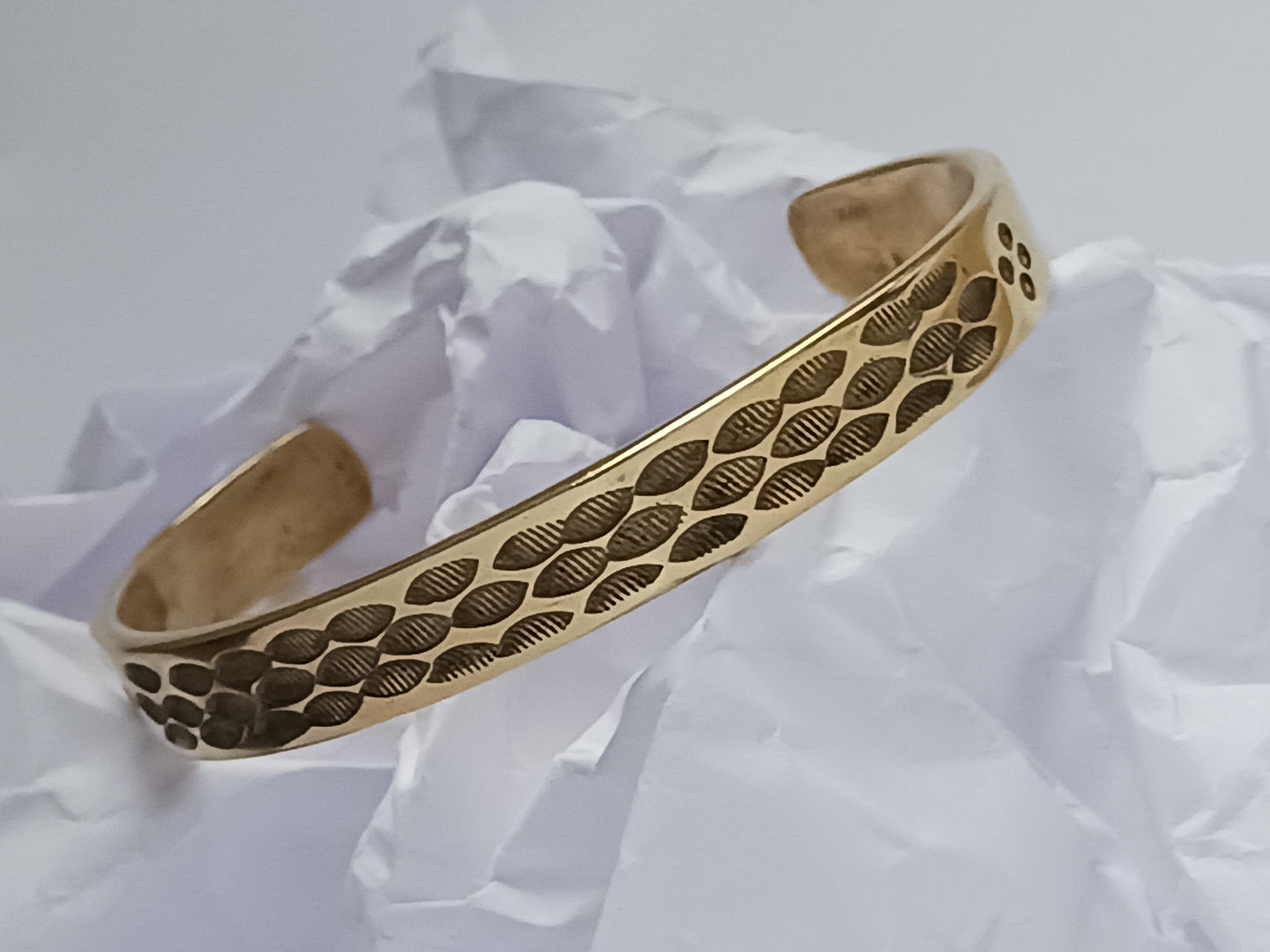 Bracelet touareg en bronze