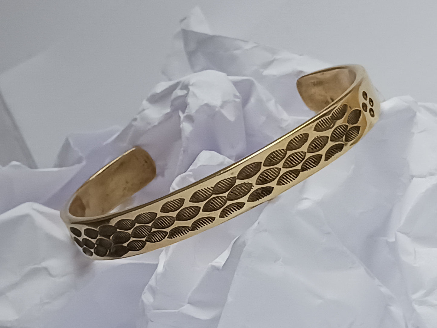 Bracelet touareg en bronze