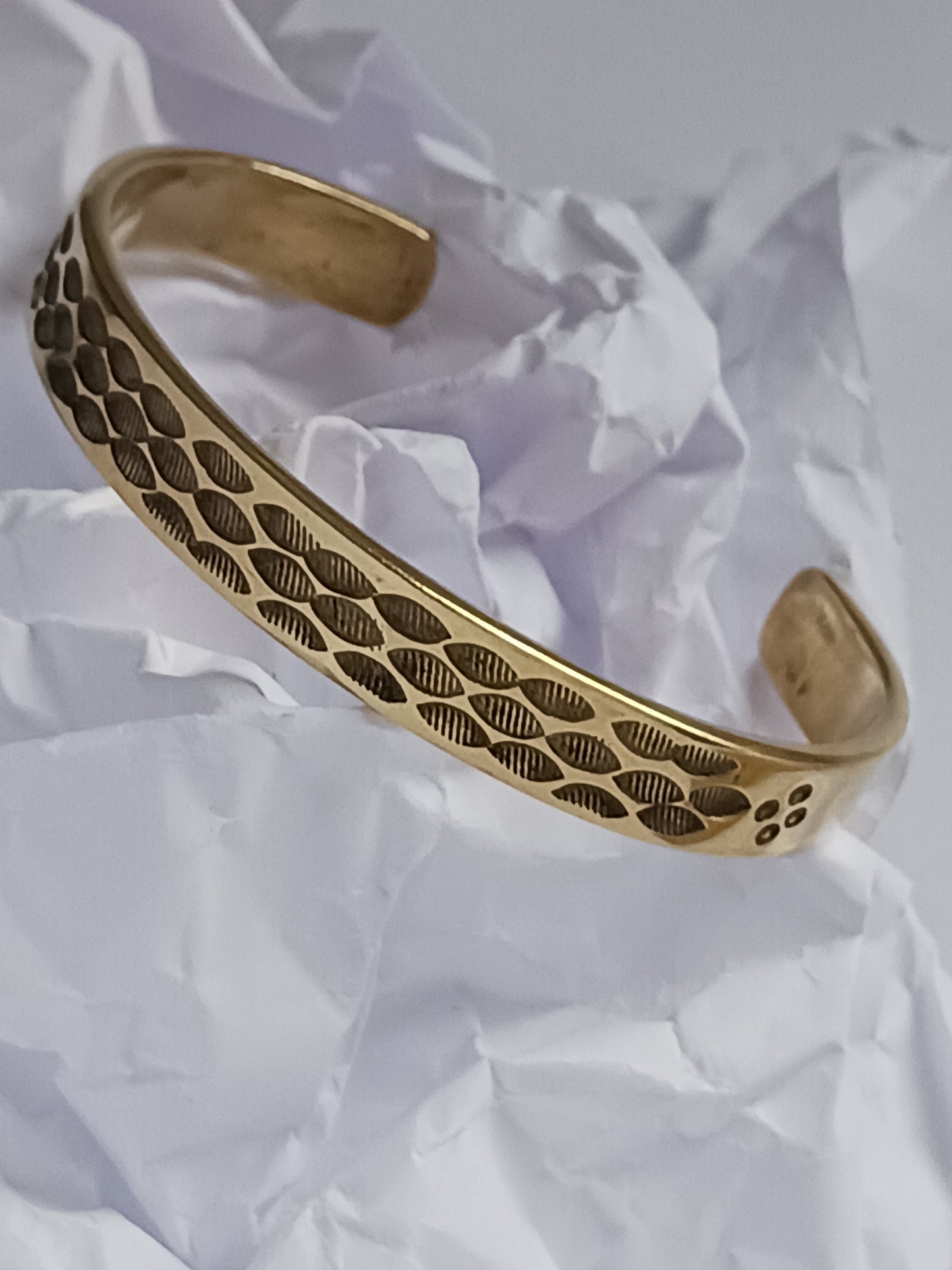 Bracelet touareg en bronze