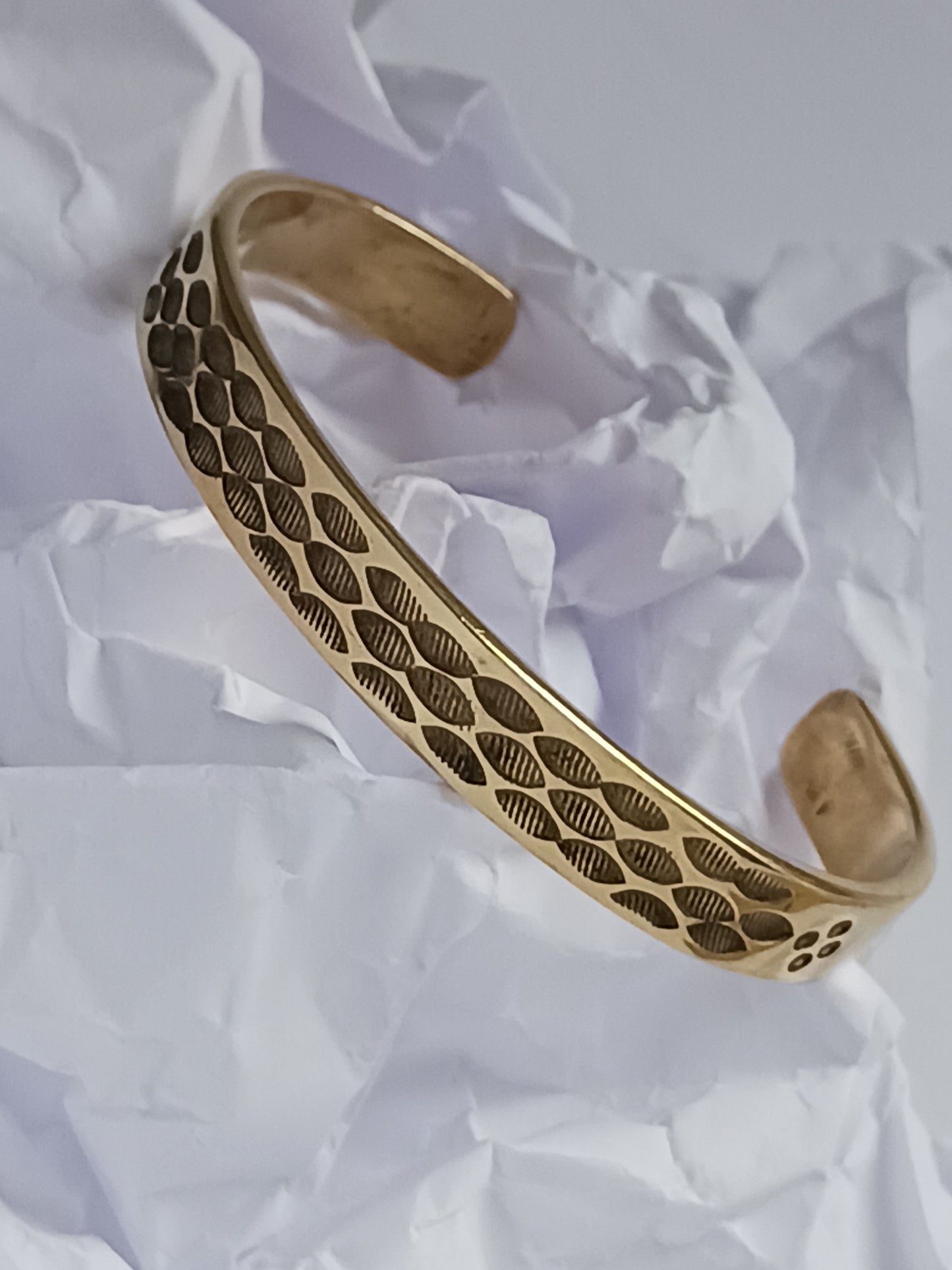 Bracelet touareg en bronze