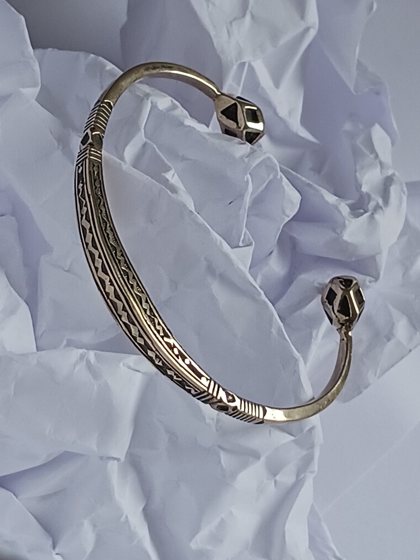 Bracelet touareg en bronze