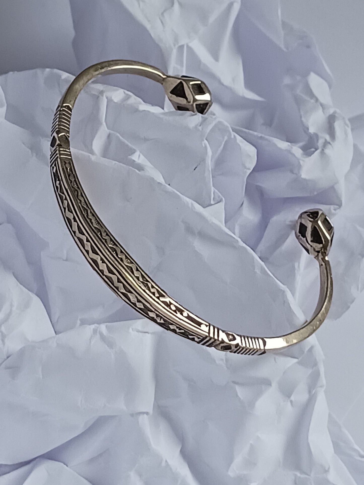 Bracelet touareg en bronze