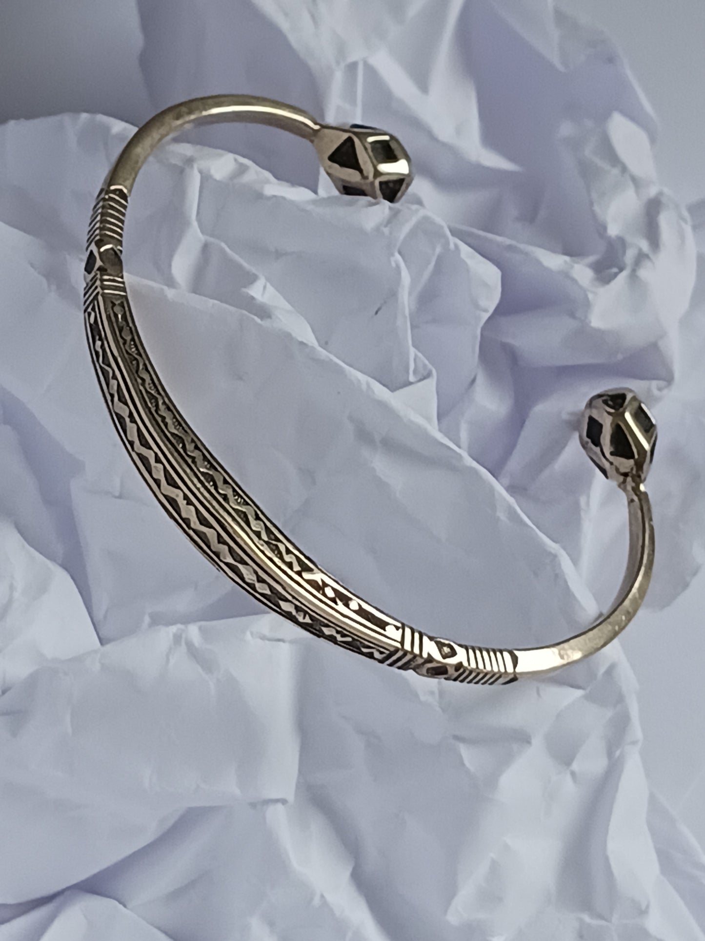 Bracelet touareg en bronze
