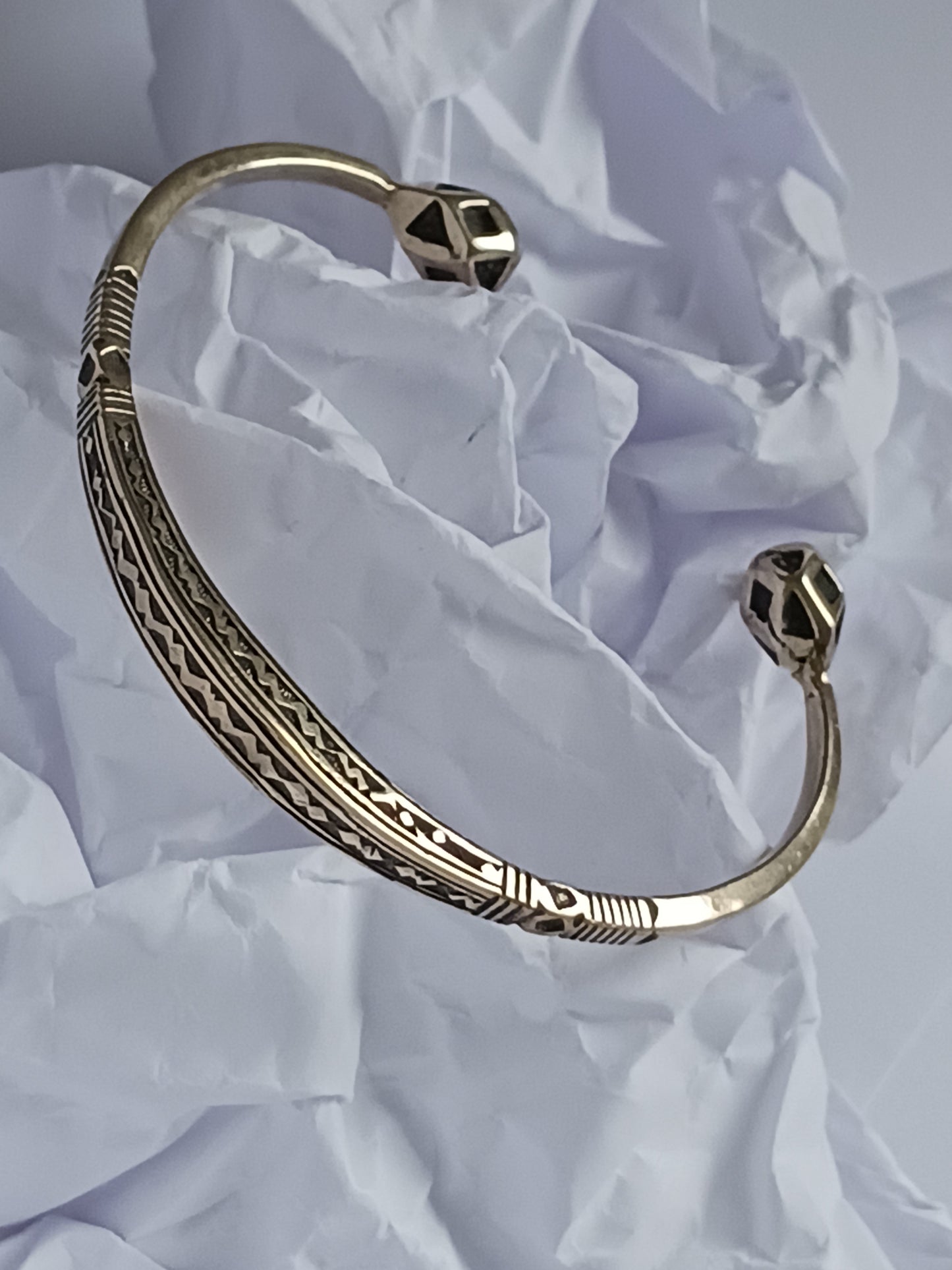 Bracelet touareg en bronze