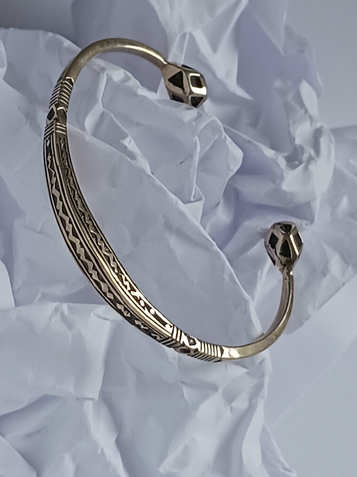 Bracelet touareg en bronze