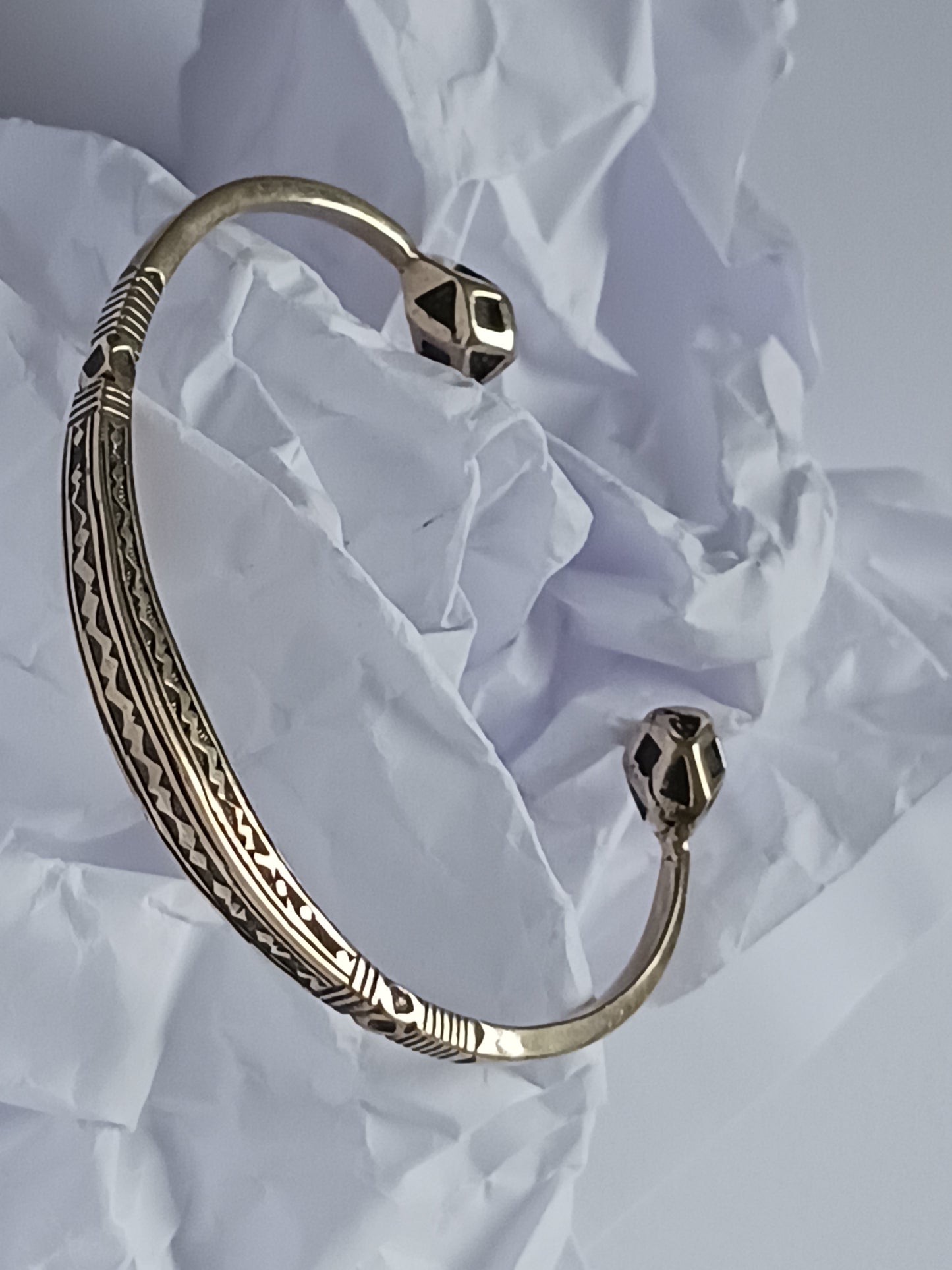 Bracelet touareg en bronze