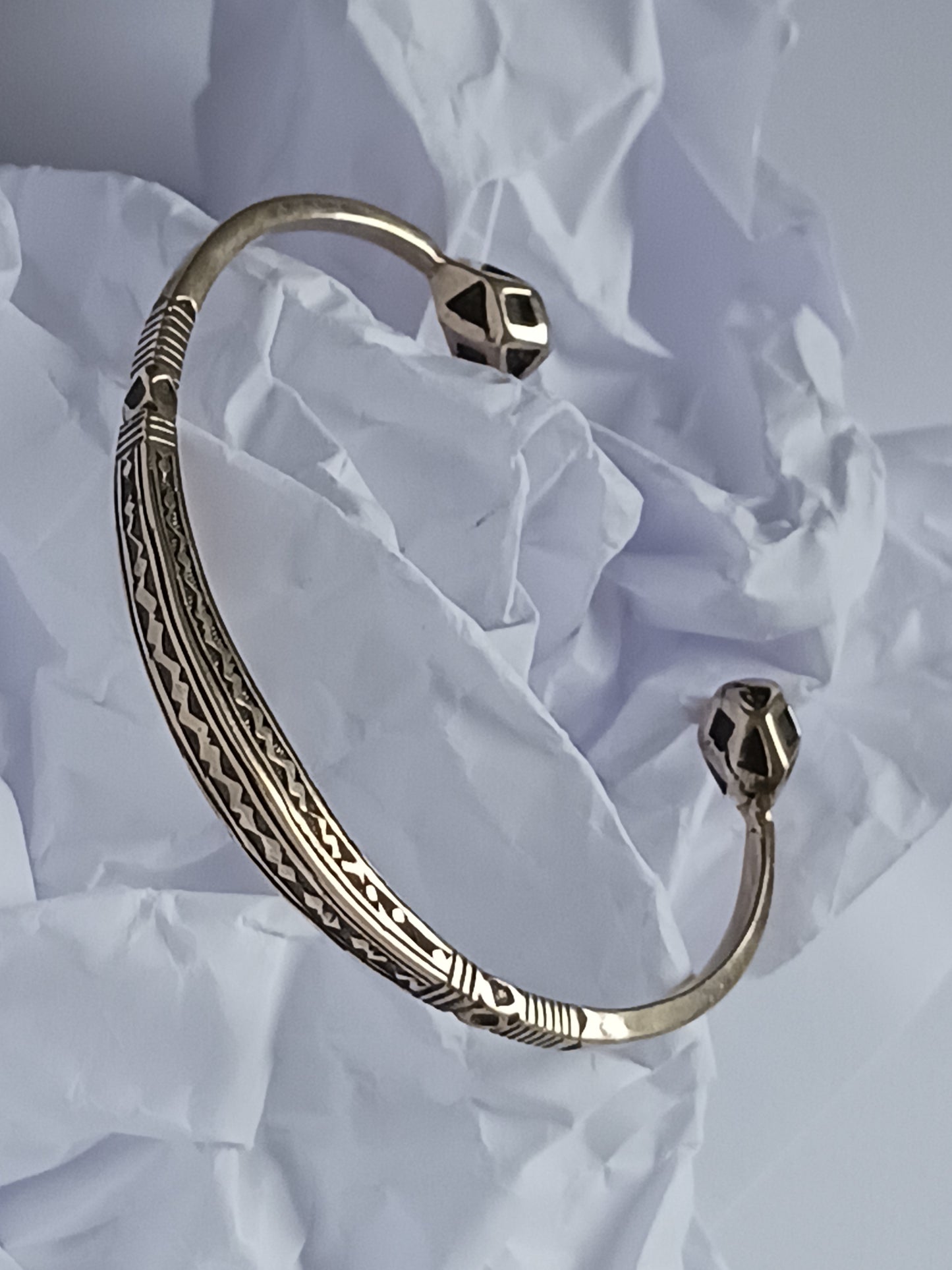 Bracelet touareg en bronze