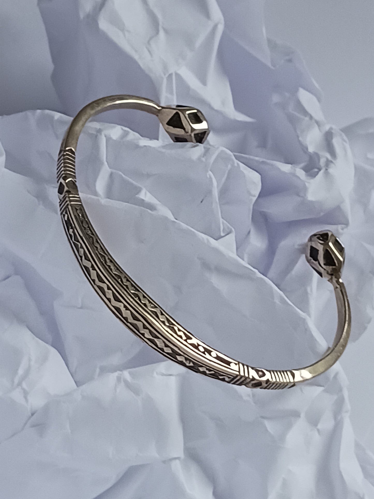 Bracelet touareg en bronze