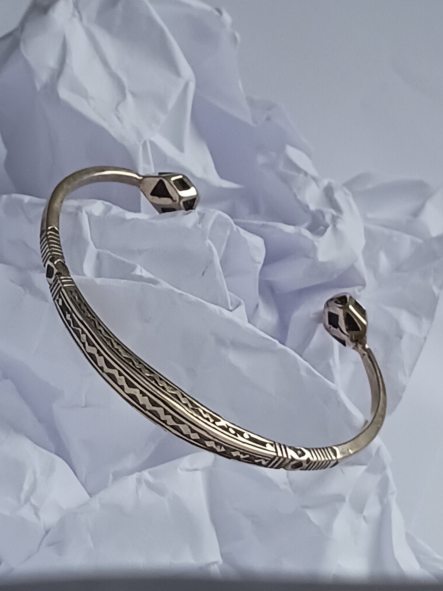 Bracelet touareg en bronze