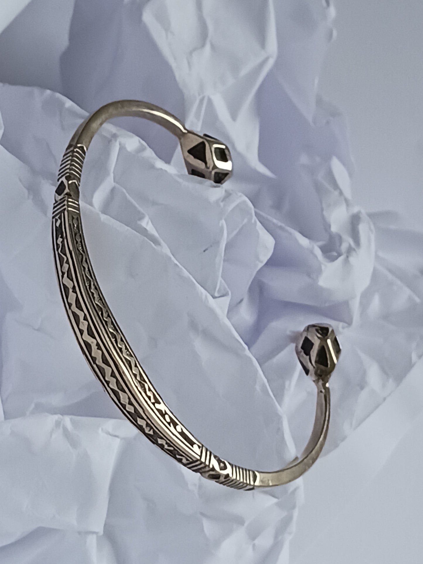 Bracelet touareg en bronze