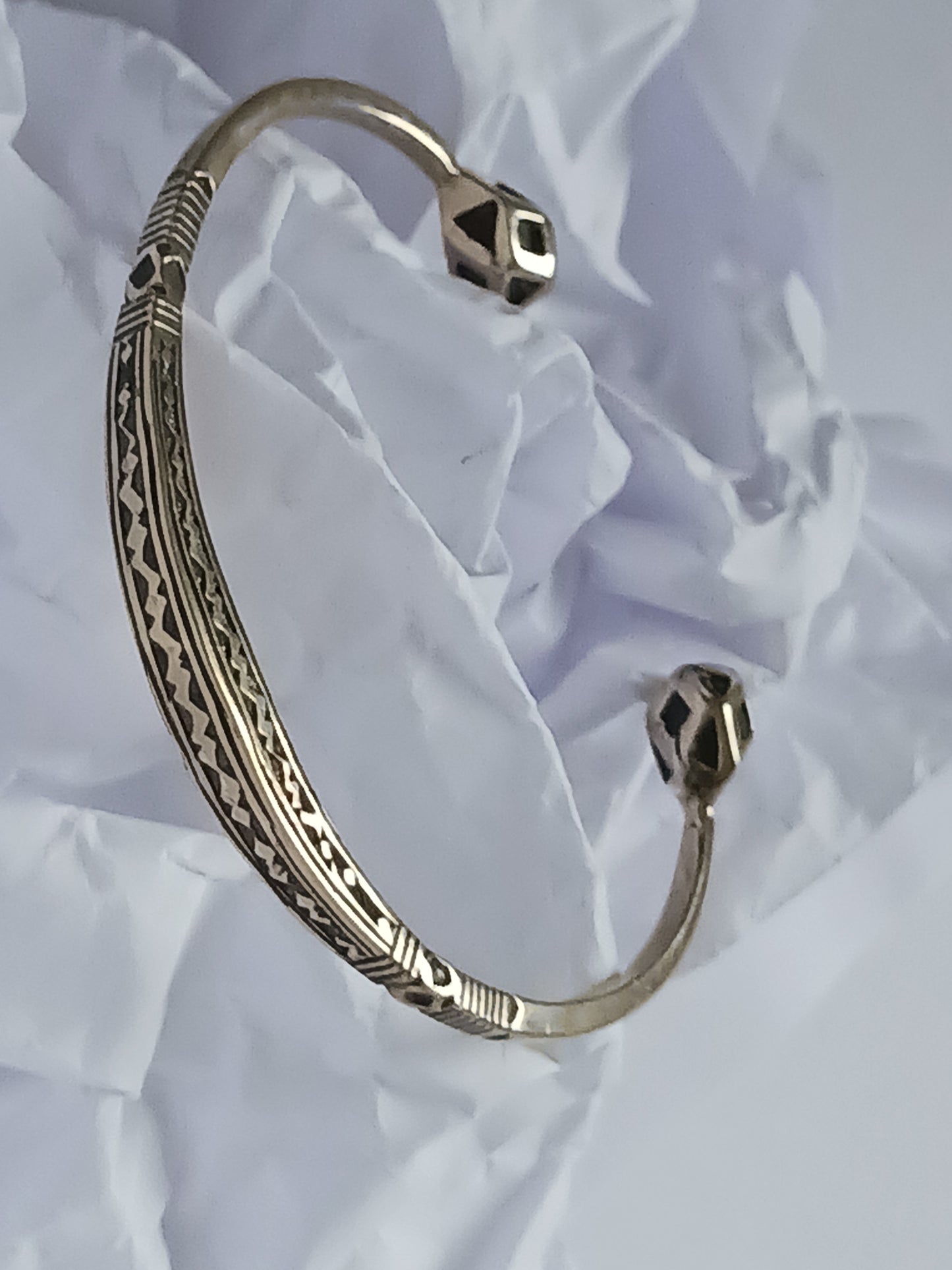 Bracelet touareg en bronze