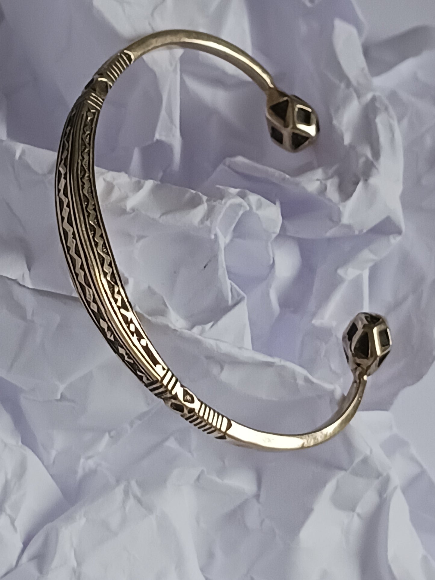 Bracelet touareg en bronze