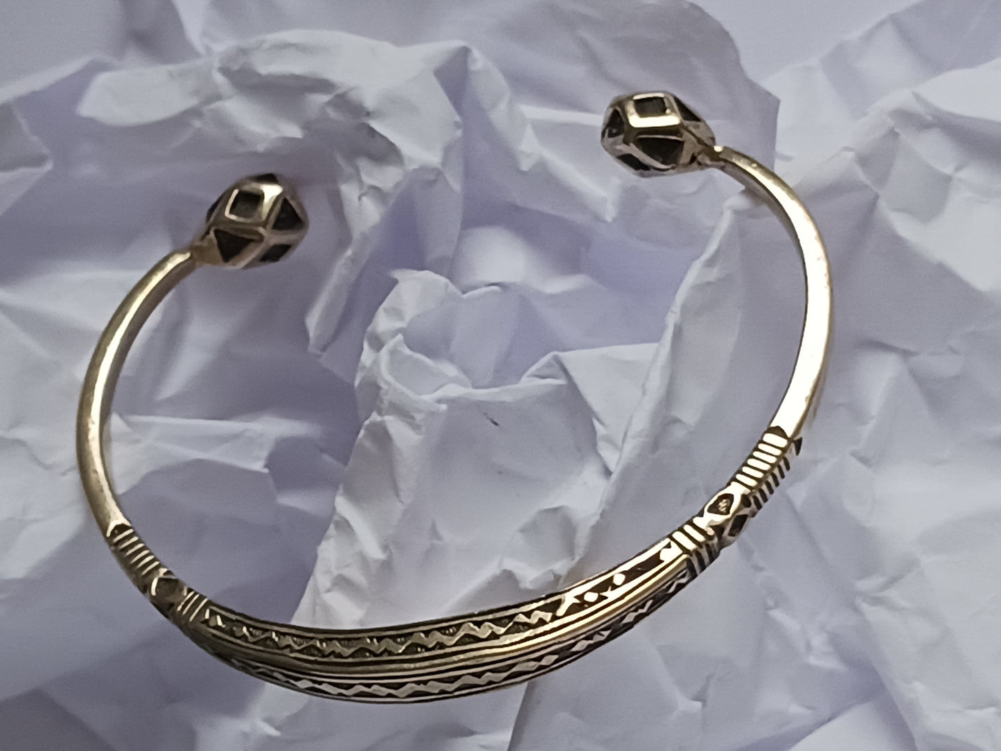 Bracelet touareg en bronze