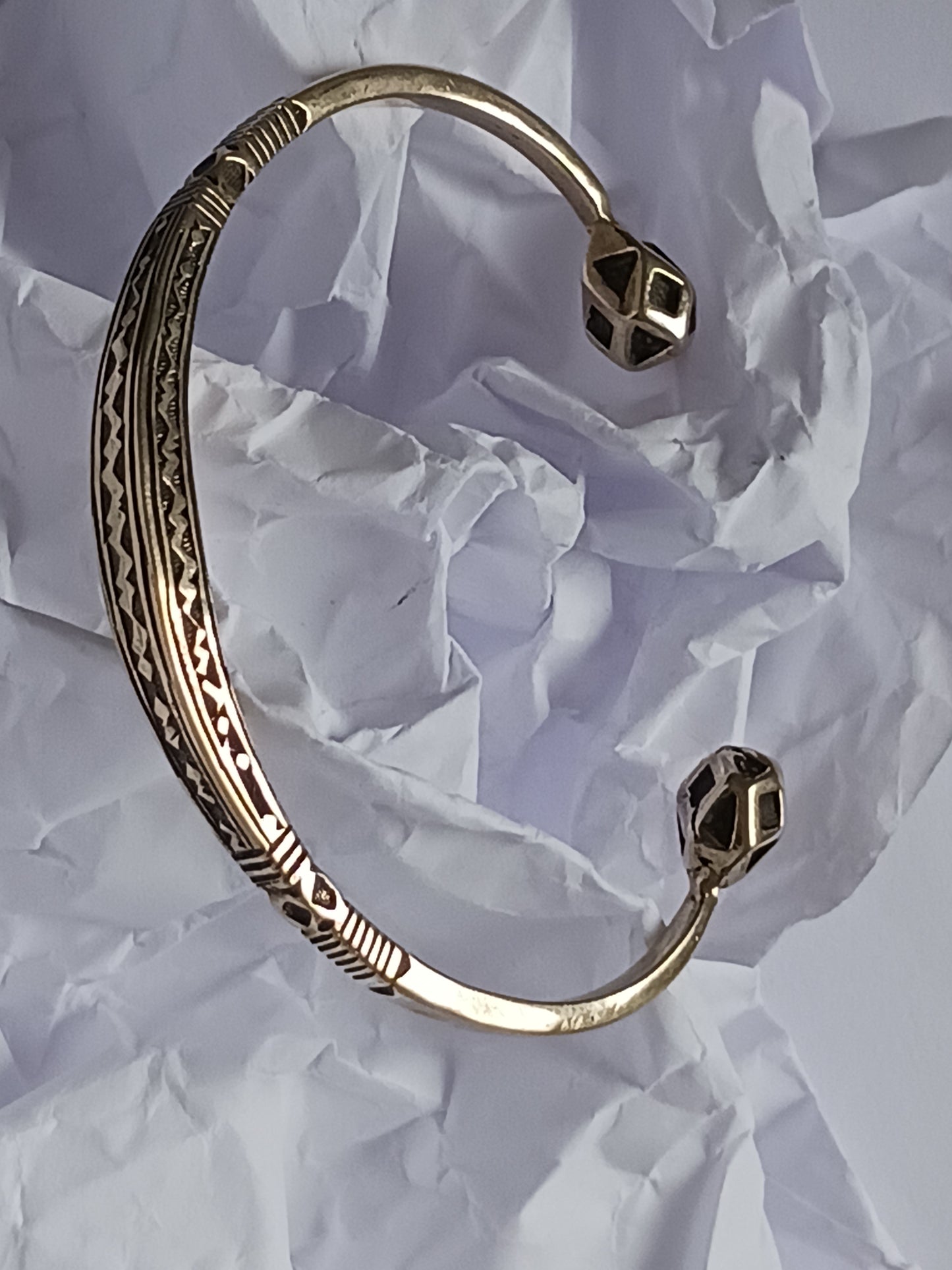 Bracelet touareg en bronze
