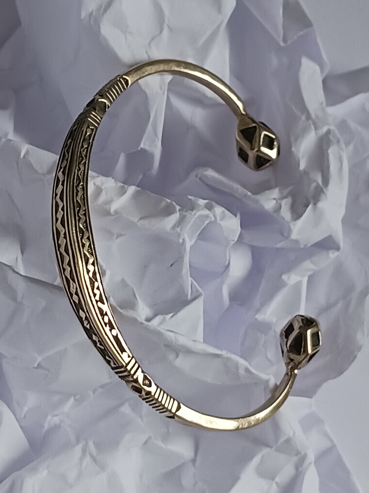 Bracelet touareg en bronze