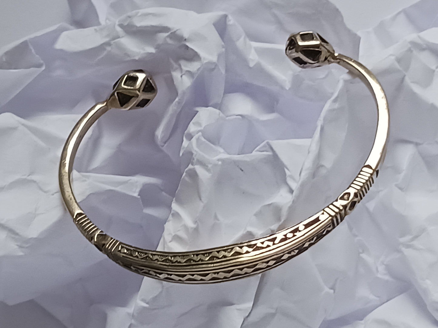 Bracelet touareg en bronze