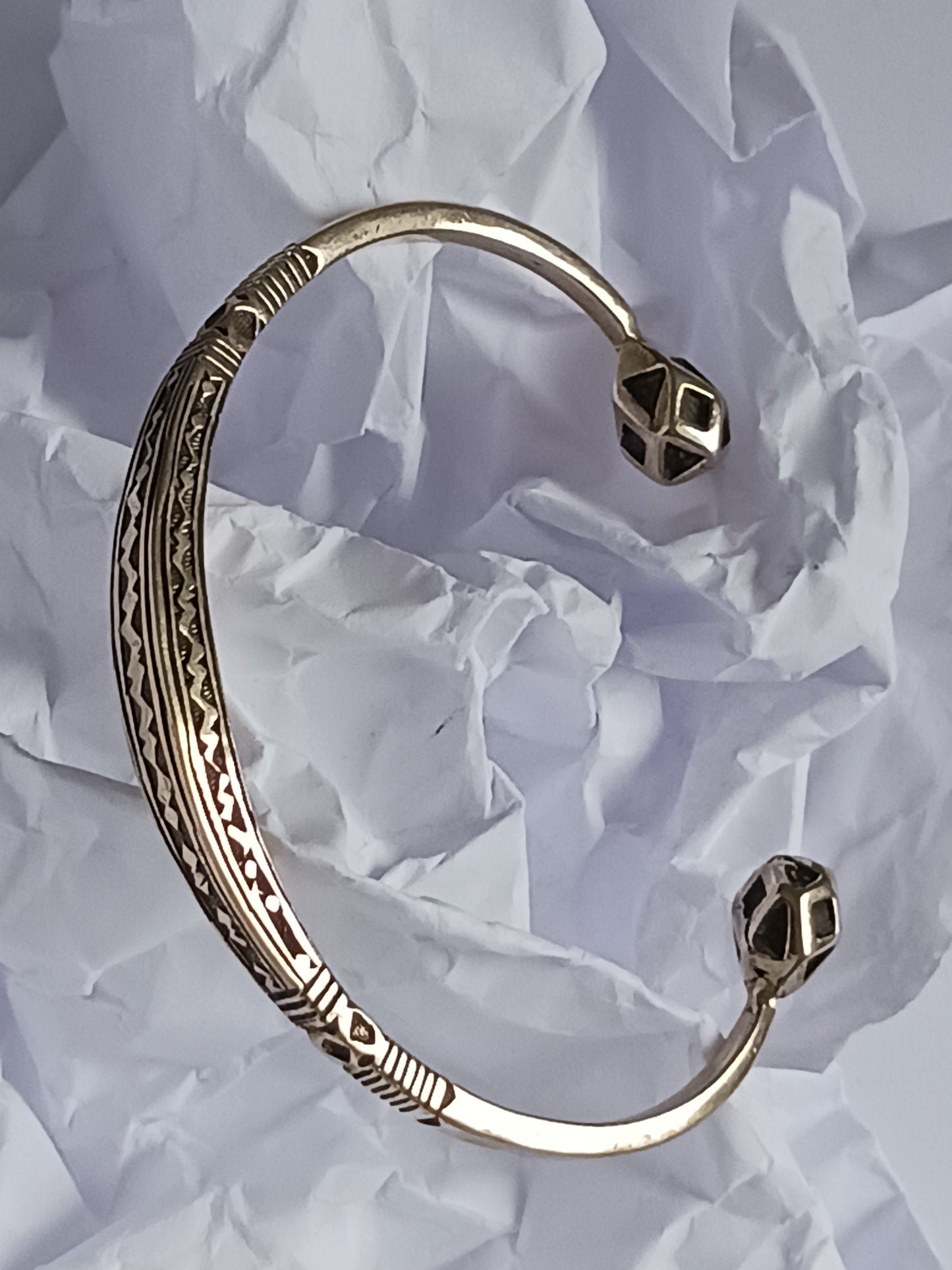 Bracelet touareg en bronze