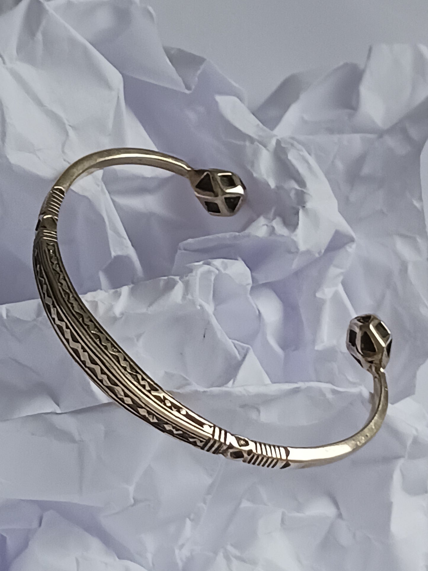 Bracelet touareg en bronze