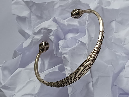 Bracelet touareg en bronze