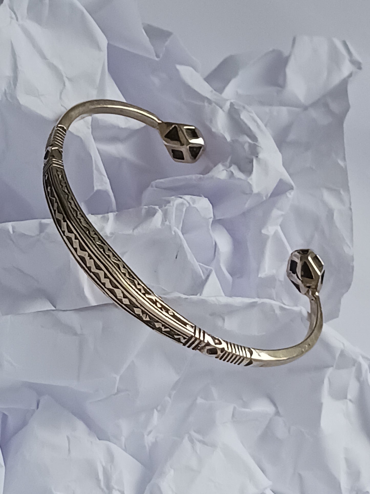 Bracelet touareg en bronze