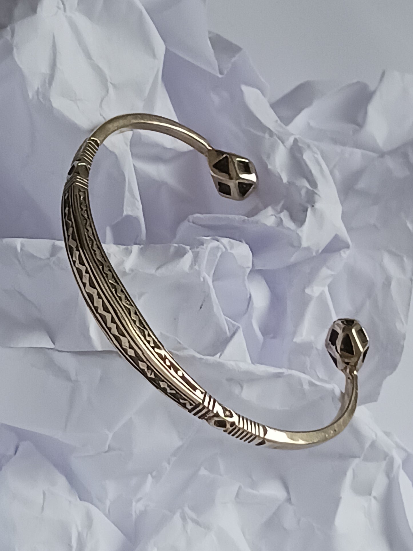 Bracelet touareg en bronze