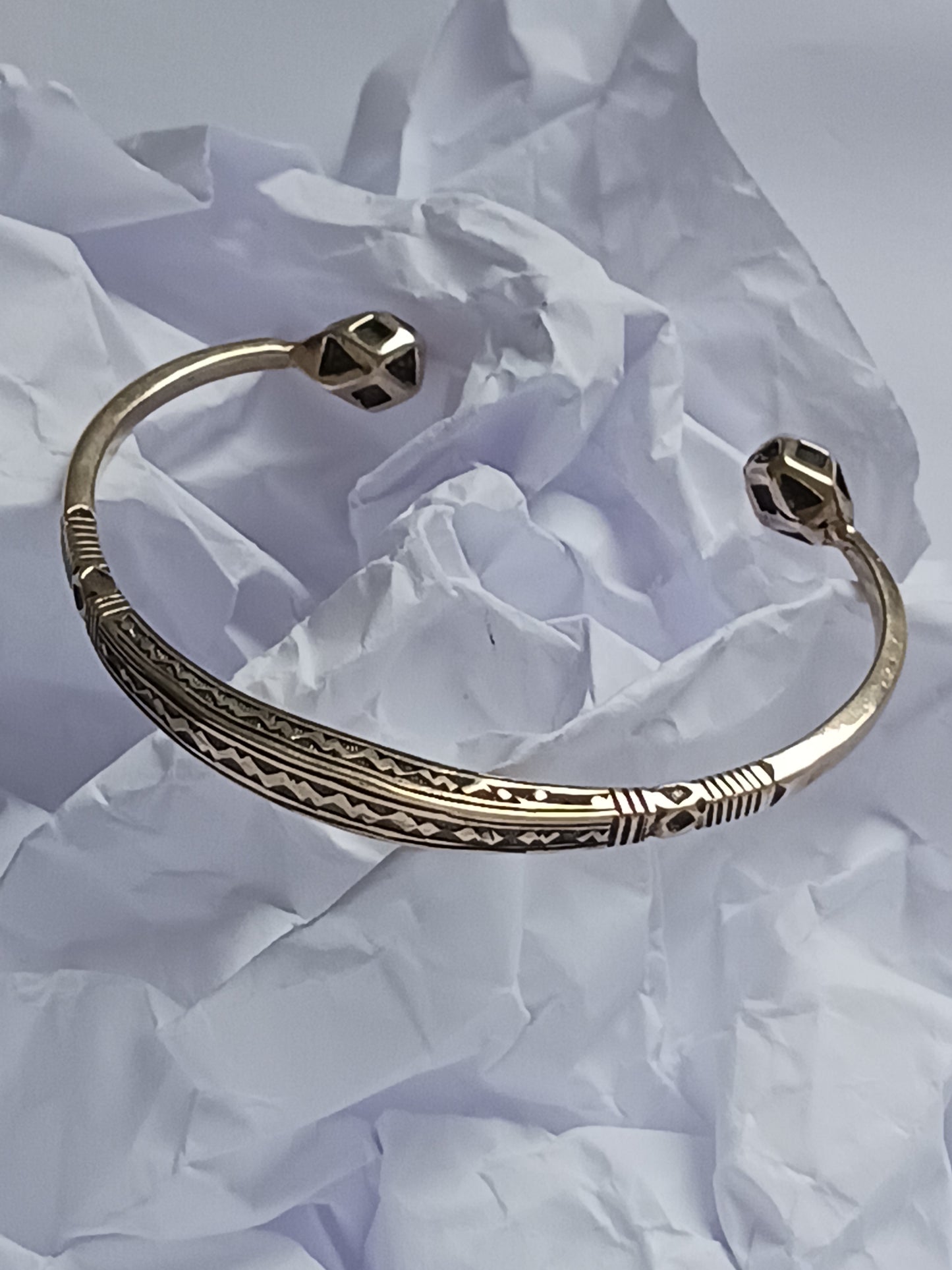 Bracelet touareg en bronze