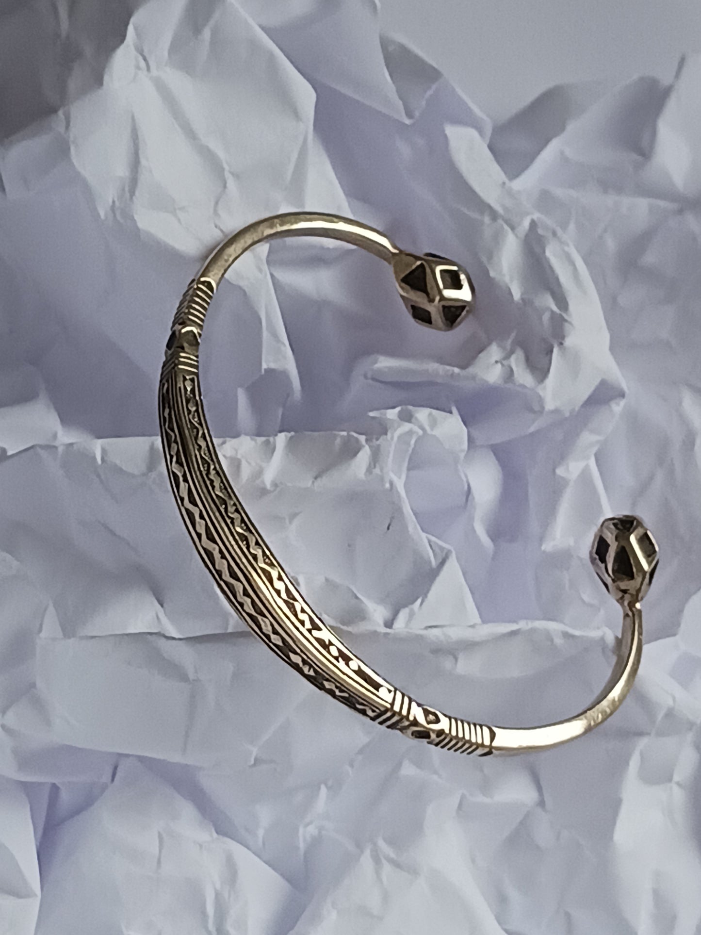 Bracelet touareg en bronze