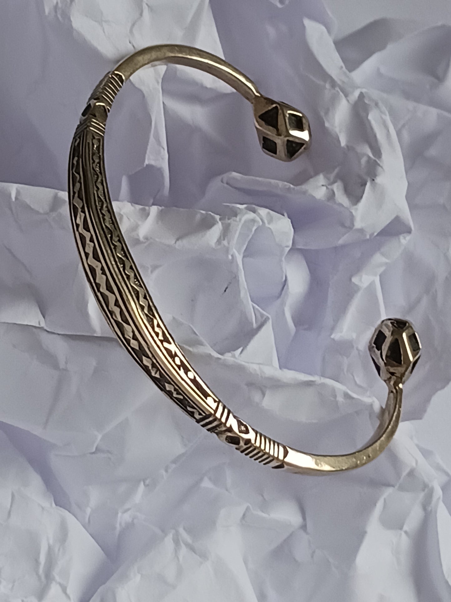 Bracelet touareg en bronze