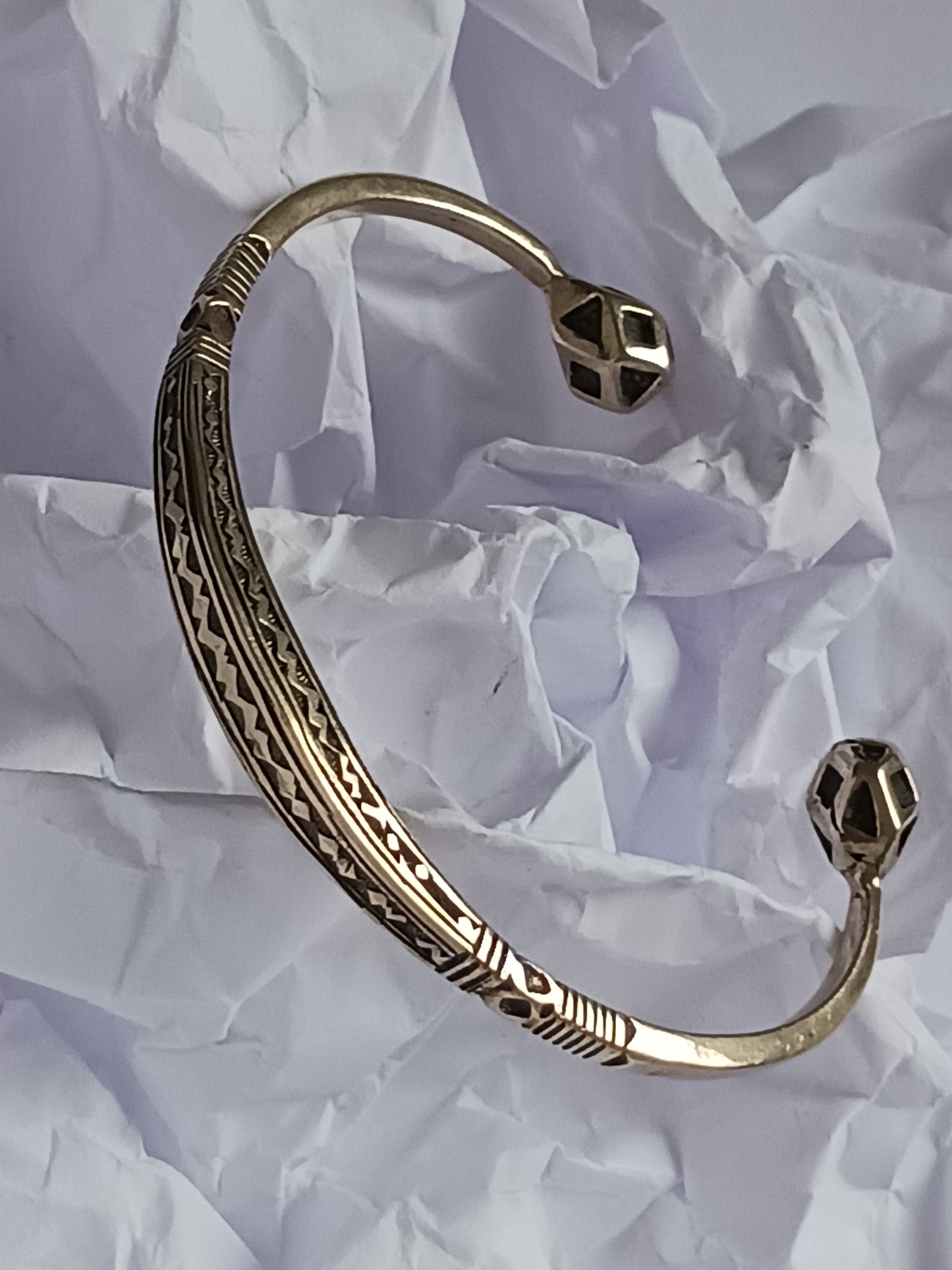 Bracelet touareg en bronze