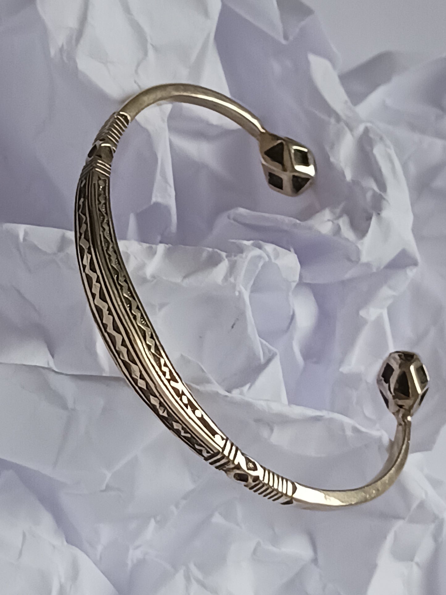 Bracelet touareg en bronze