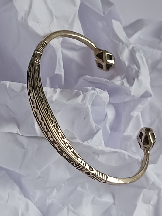 Bracelet touareg en bronze