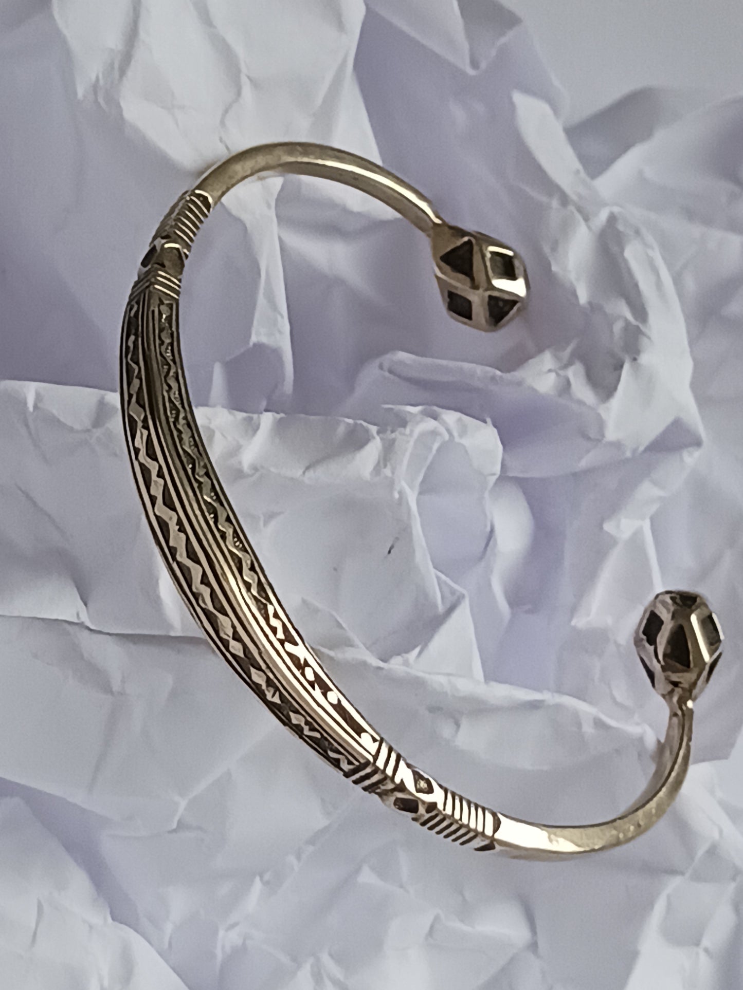 Bracelet touareg en bronze