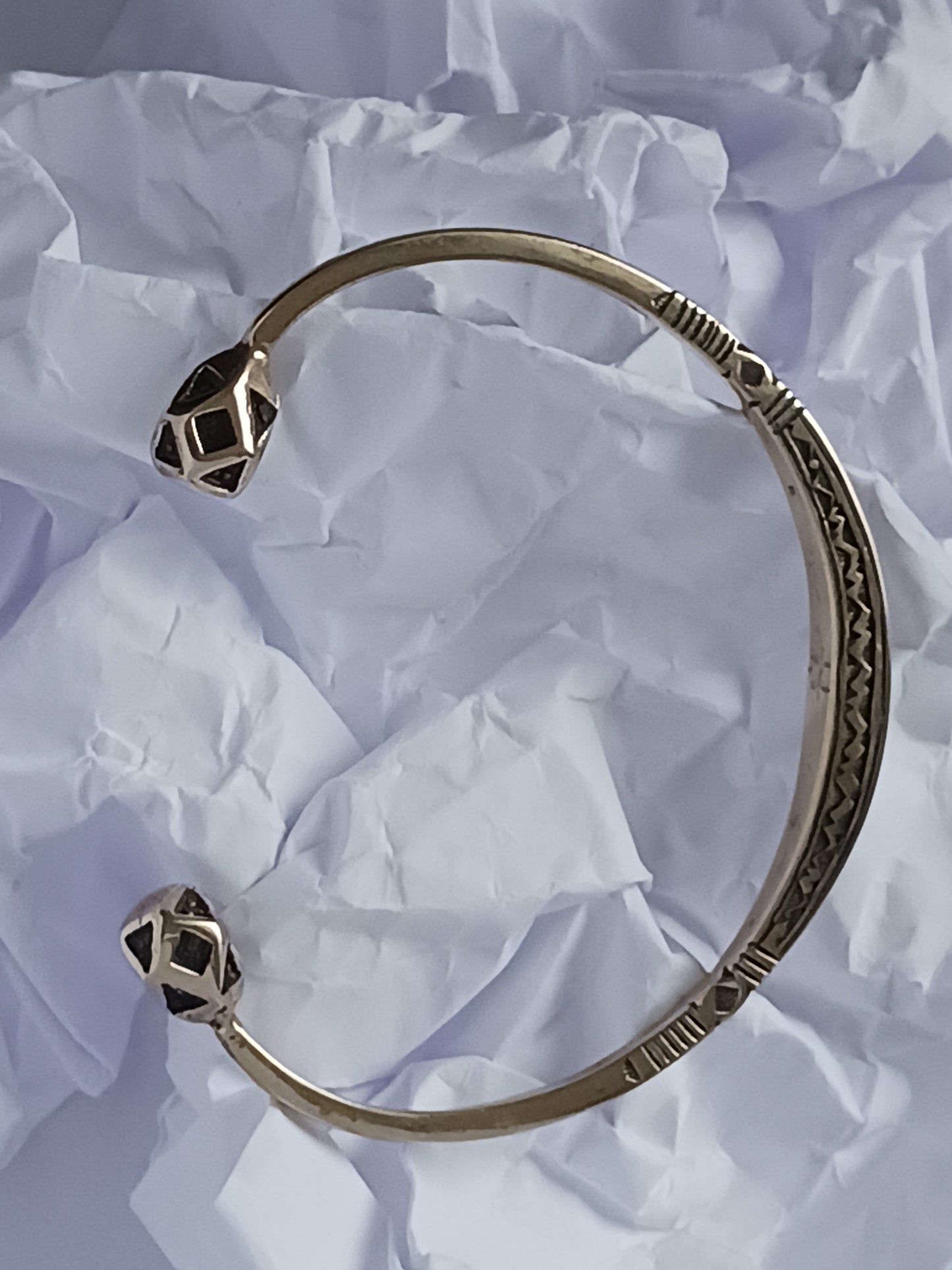 Bracelet touareg en bronze