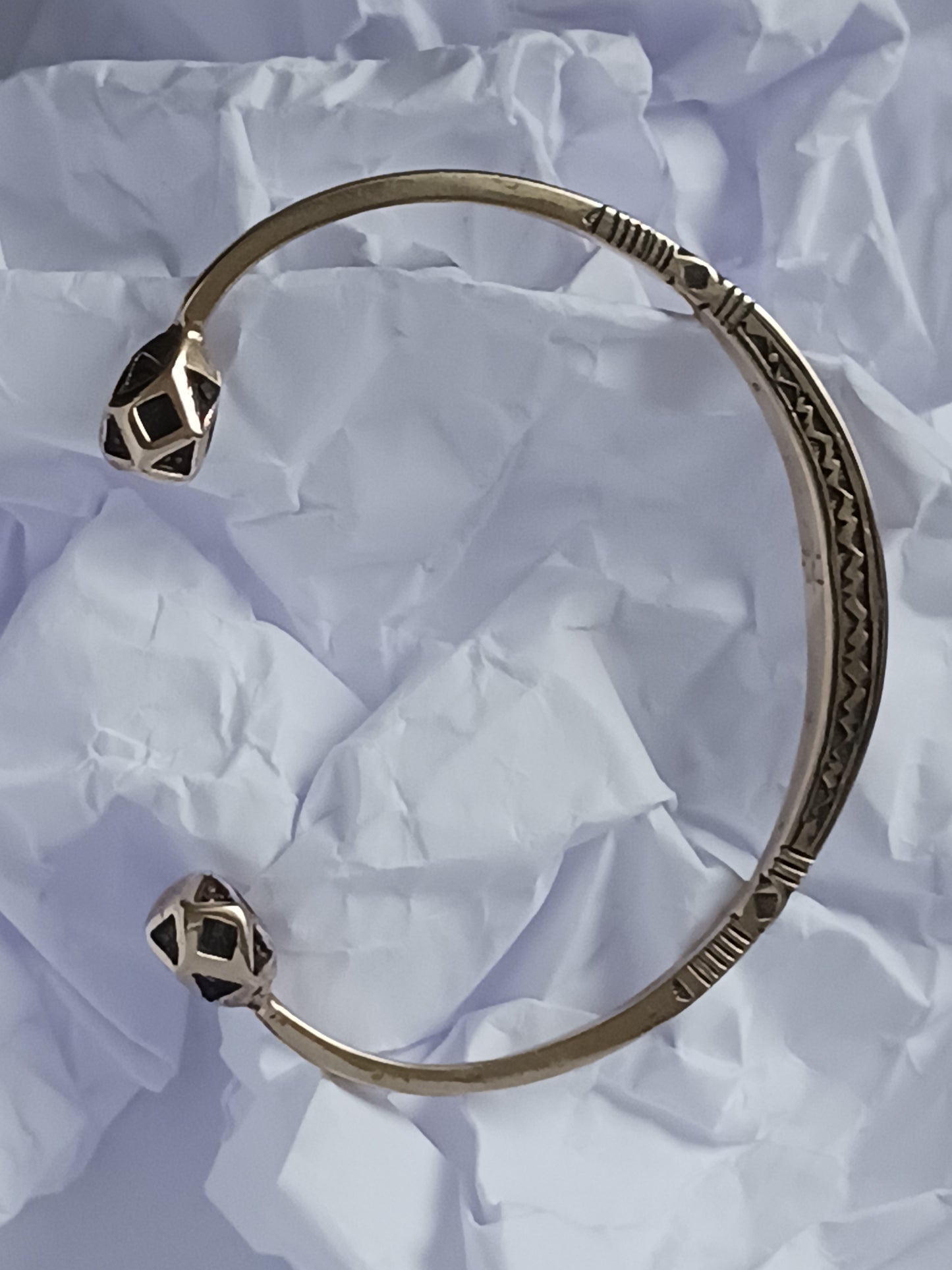 Bracelet touareg en bronze