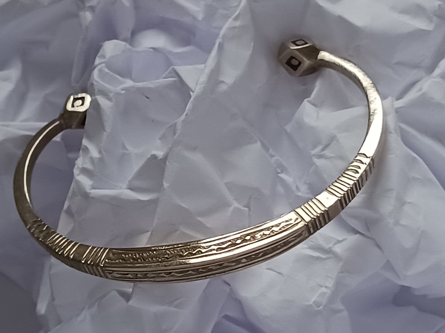 Bracelet touareg en bronze