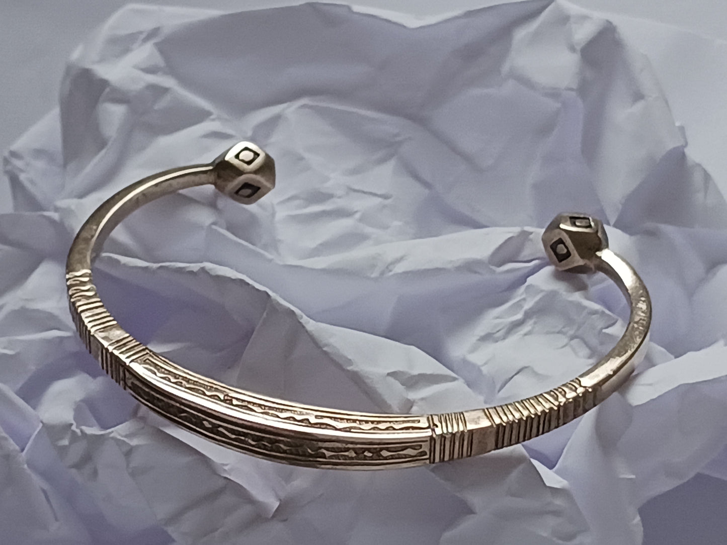 Bracelet touareg en bronze